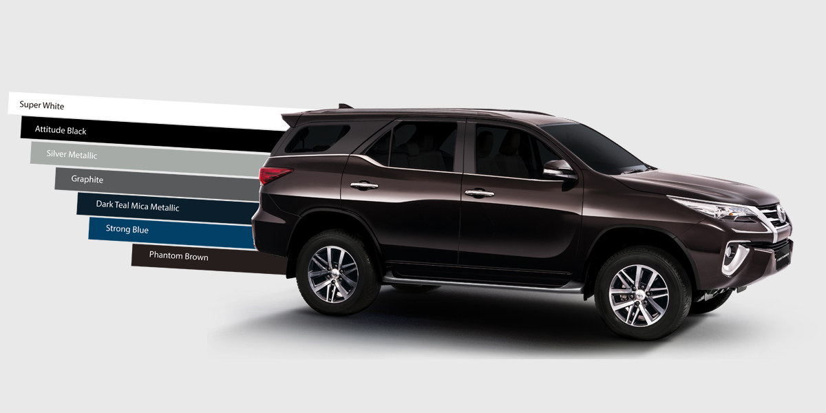 FORTUNER Colors